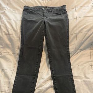 American eagle high rise jeggings grey